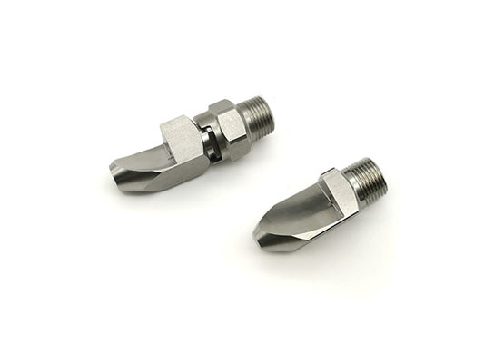 Narrow angle flat fan nozzle