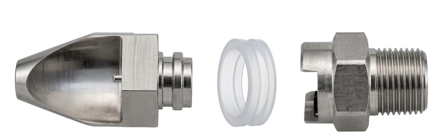 Quick-Connect Flat Fan Nozzle