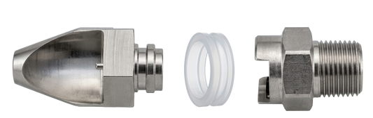 Quick-Connect Flat Fan Nozzle