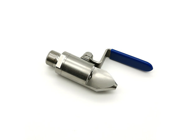 V Narrow Angle Fan Nozzle with Manual Control Valve