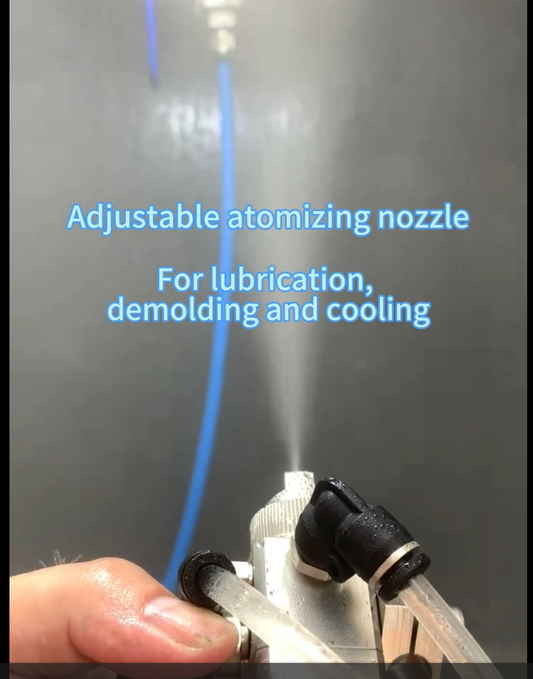 Full cone atomizing nozzles