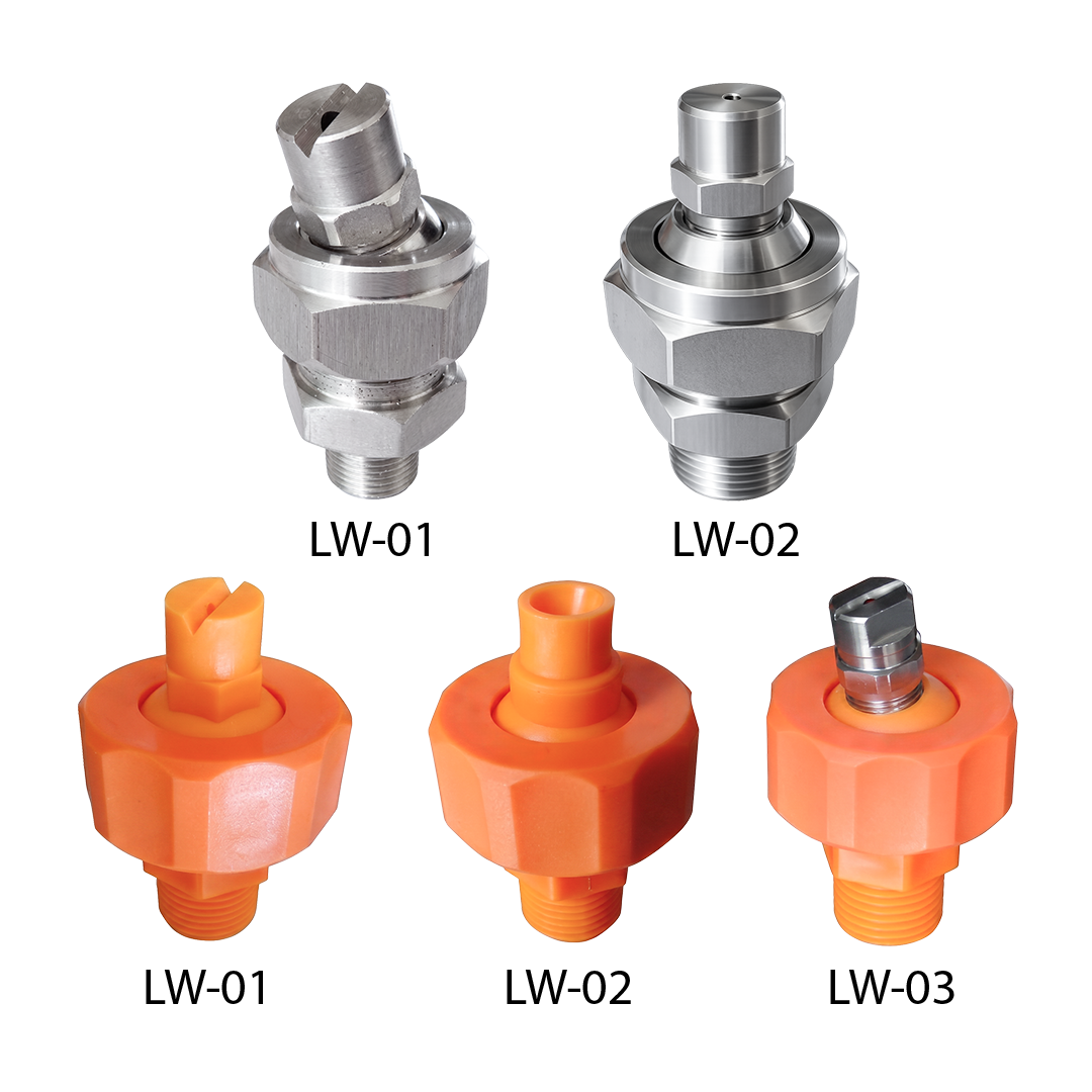Adjustable Threaded Ball Joint Base for Spray Nozzles
