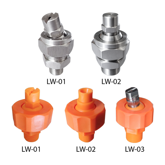 Adjustable Threaded Ball Joint Base for Spray Nozzles