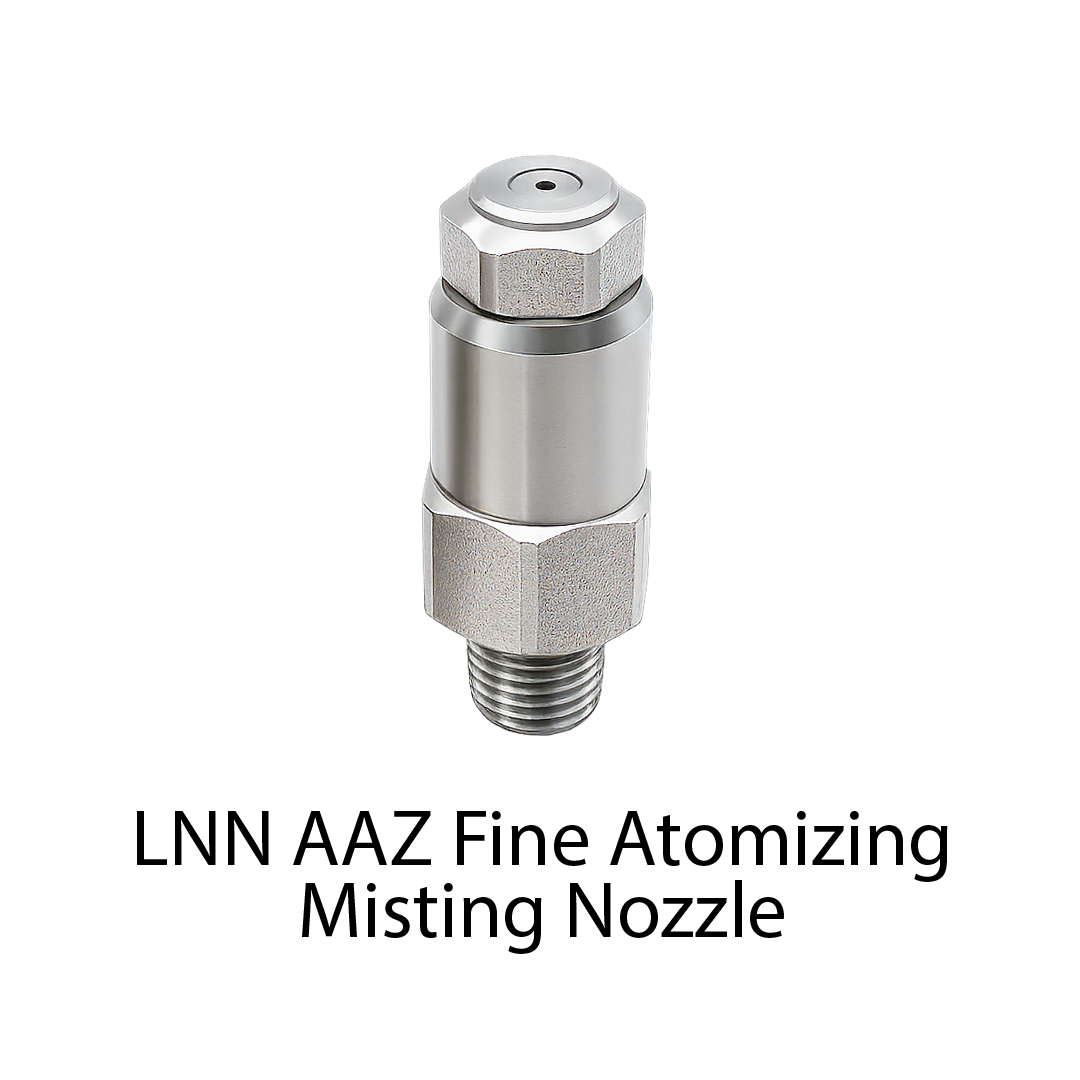 LNN AAZ Fine Atomizing Misting Nozzle | Air Atomizing Spray Nozzle