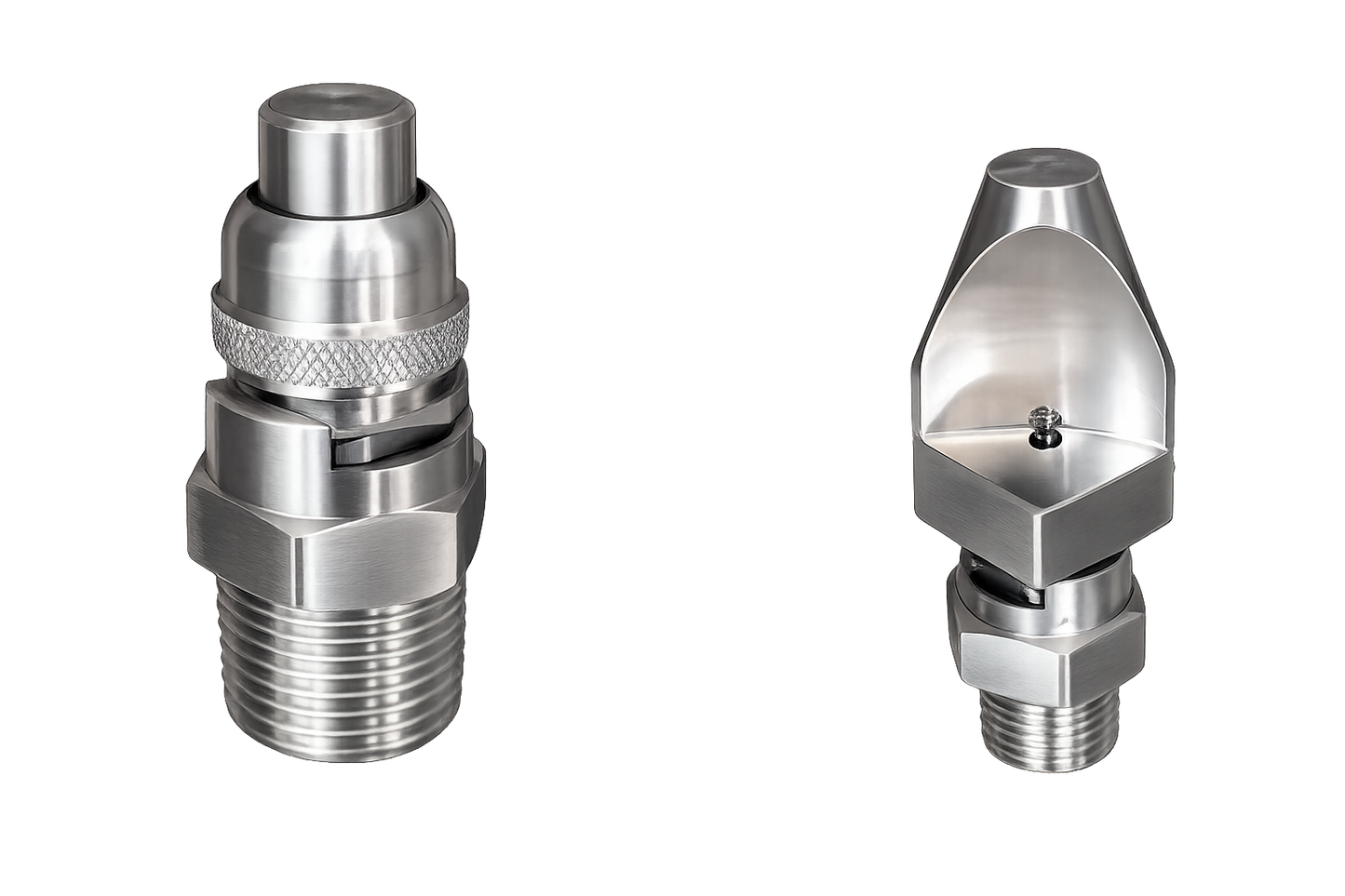 Quick-Connect Flat Fan Nozzle