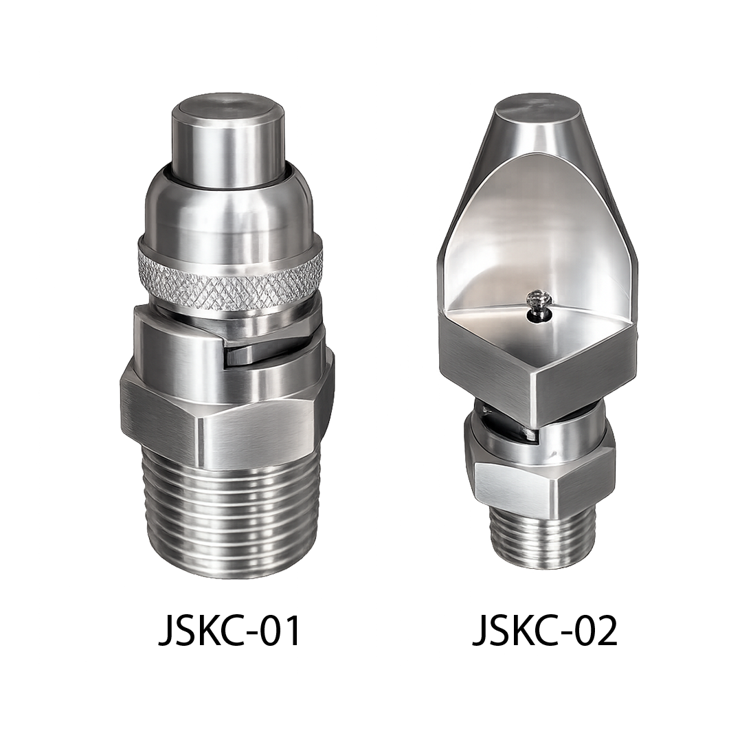 Stainless Steel Quick-Connect Spray Nozzle Base