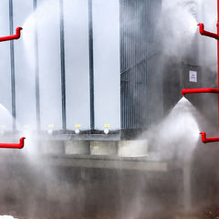 Right Angle Hollow Cone Spray Nozzle