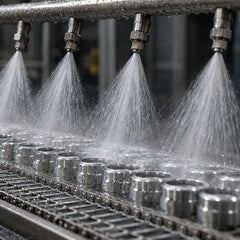 KTZ Low‑Flow Flat Fan Spray Nozzles, Stainless Steel Made in China