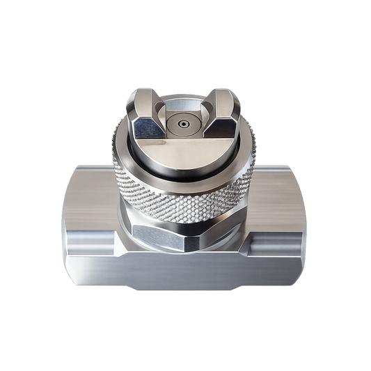 External Mix Flat Fan Air Atomizing Spray Nozzle Cap | Air Atomizing Spray Nozzle